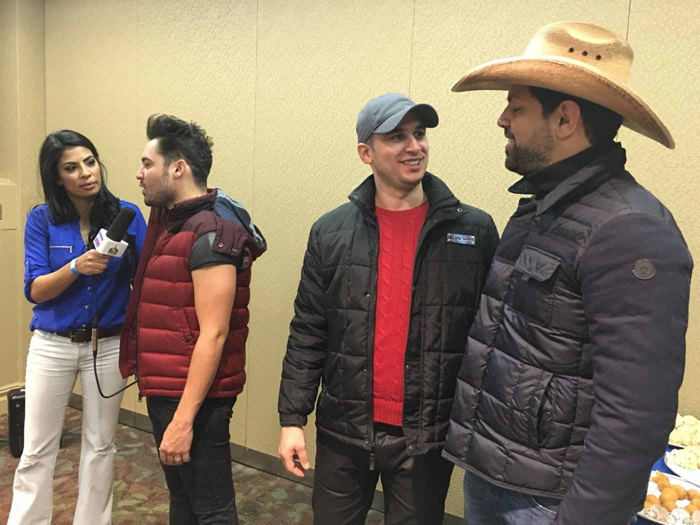 Backstage with Fernando & Sorocaba in New Jersey