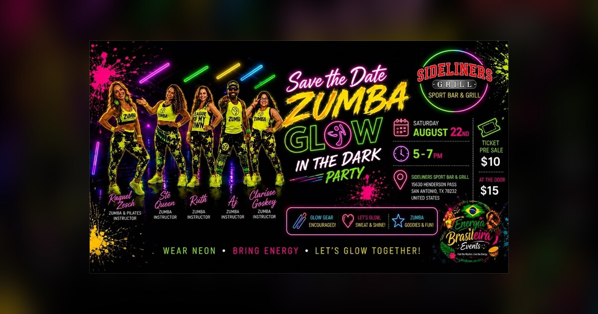 Zumba Glow in the Dark Party